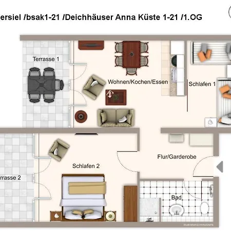 Deichhaeuser Anna Kueste Deichhaeuser Anna Kueste 1-21 Apartment *